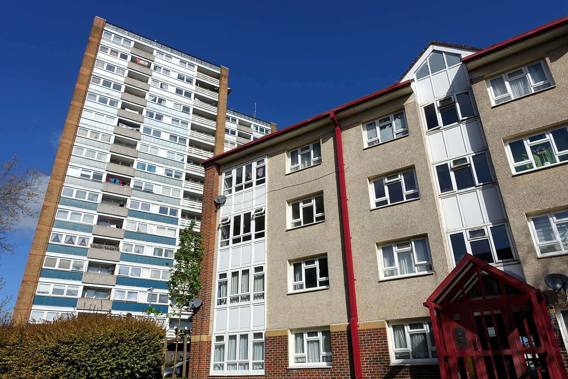 An image of two blocks of flats to illustrate the need for proactive property monitoring